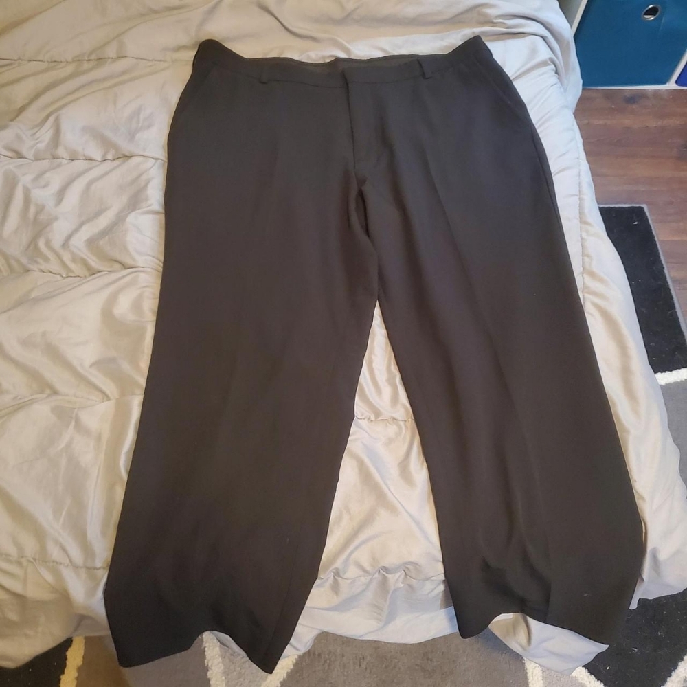 George Men's Black Formal Dress Pants Waist 40